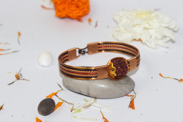 Sansthha - Panchmukhi Rudraksha Bracelet