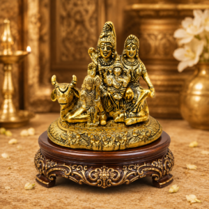 Ashtadhatu Shiv Parivar Murti