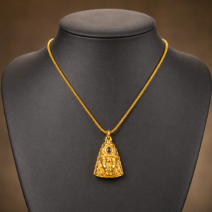 Hanuman Chalisa Locket with Lord Hanuman Pendant for Spiritual Worship