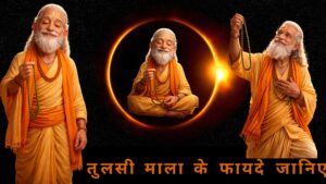 तुलसी माला के फायदे, तथ्य और महत्व: एक सम्पूर्ण मार्गदर्शन विवरण: तुलसी माला एक प्राचीन और अत्यधिक पूजनीय साधना का प्रतीक है, जो विशेष रूप से हिंदू धर्म में भगवान विष्णु, श्री कृष्ण और देवी लक्ष्मी के साथ जुड़ा हुआ है। यह माला 108 मनकों से बनी होती है और धार्मिक अनुष्ठानों, मंत्र जाप, ध्यान और साधना में इस्तेमाल होती है। तुलसी माला न केवल एक धार्मिक उपकरण है, बल्कि इसके शारीरिक और मानसिक स्वास्थ्य पर भी सकारात्मक प्रभाव होते हैं। इस ब्लॉग में, हम तुलसी माला के धार्मिक, आयुर्वेदिक, और आध्यात्मिक महत्व पर विस्तार से चर्चा करेंगे। हम जानेंगे कि तुलसी माला का प्रयोग क्यों किया जाता है, इसके फायदे क्या हैं, और कैसे यह हमारे जीवन में शांति, स्वास्थ्य और समृद्धि ला सकती है। इसके अलावा, हम तुलसी माला के जाप से संबंधित मंत्रों और उनके लाभों पर भी चर्चा करेंगे, ताकि आप इस दिव्य साधना का पूर्ण लाभ प्राप्त कर सकें। "संस्था" ब्रांड के साथ इस आध्यात्मिक यात्रा में हम आपको मार्गदर्शन प्रदान करेंगे, ताकि आप तुलसी माला के आध्यात्मिक और शारीरिक लाभों को अपनी जीवनशैली में शामिल कर सकें।