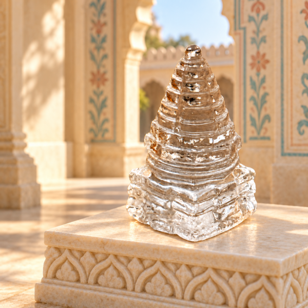 Crystal Sphatik Sri Shri Yantra