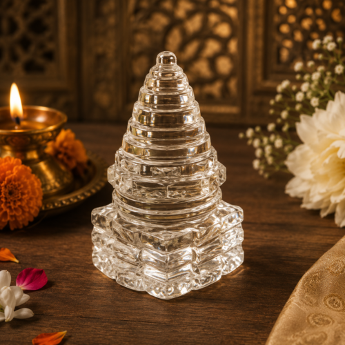 Crystal Sphatik Sri Shri Yantra