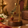 Sansthha - Om Namah Shivay Damru Rudraksha Locket