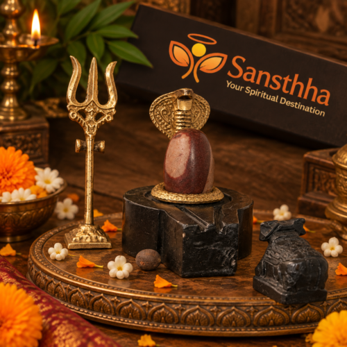 Narmadeshwar Shivling Original With Nandi