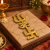 Om Swastik Trishul yantra