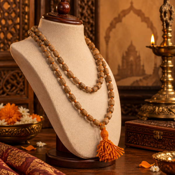 Sansthha - Tulsi Jaap Mala (108 Beads )