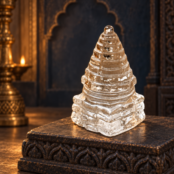 Crystal Sphatik Sri Shri Yantra