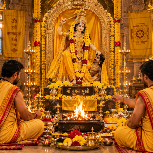 maa baglamukhi puja Maa Baglamukhi Puja online Vedic E-Puja