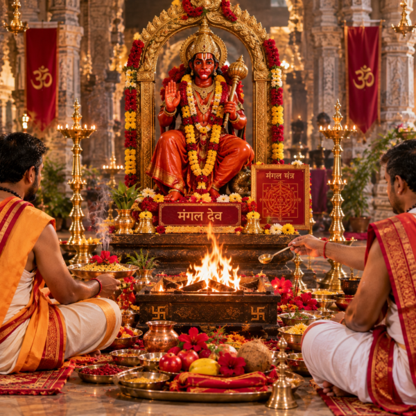 Mangal Dosha Shanti Puja online Vedic E-Puja