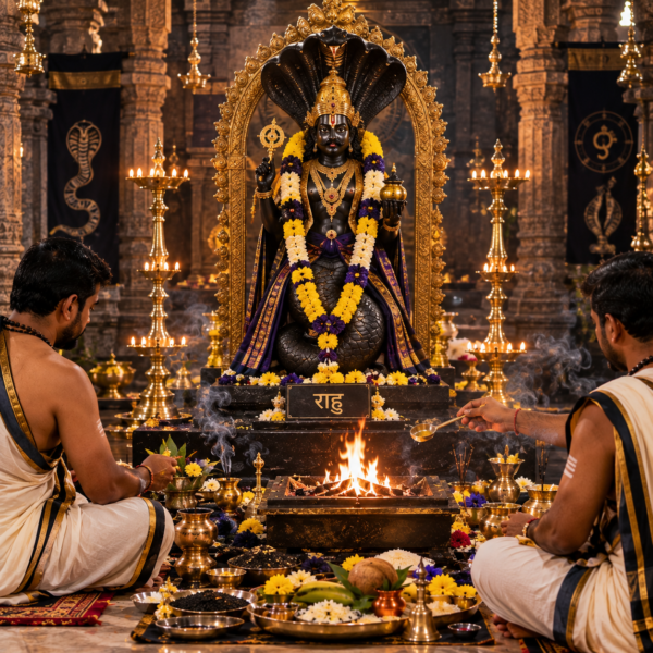 Rahu E-Puja for Rahu Dosha and Graha Shanti