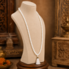 Original White Hakik Mala(Free size)